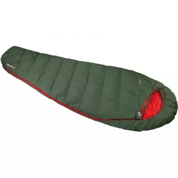Mūmijas guļammaiss Pak 1000 ECO (Tumši Zaļš/Sarkans)
