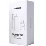 Starterkomplekts Samsung Galaxy S26 Ultra — caurspīdīgs aizsargmaciņš, pretatstarojošs ekrāna aizsargs, 25W lādētājs