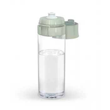Atkārtoti lietojama ūdens pudele BRITA Fill&Go Vital 600 ml ar iebūvētu MicroDisc filtru, Zaļa