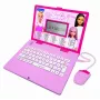 Izglītojošs bērnu klēpjdators Lexibook Barbie JC598BBi17 — divvalodu mācību rotaļlieta