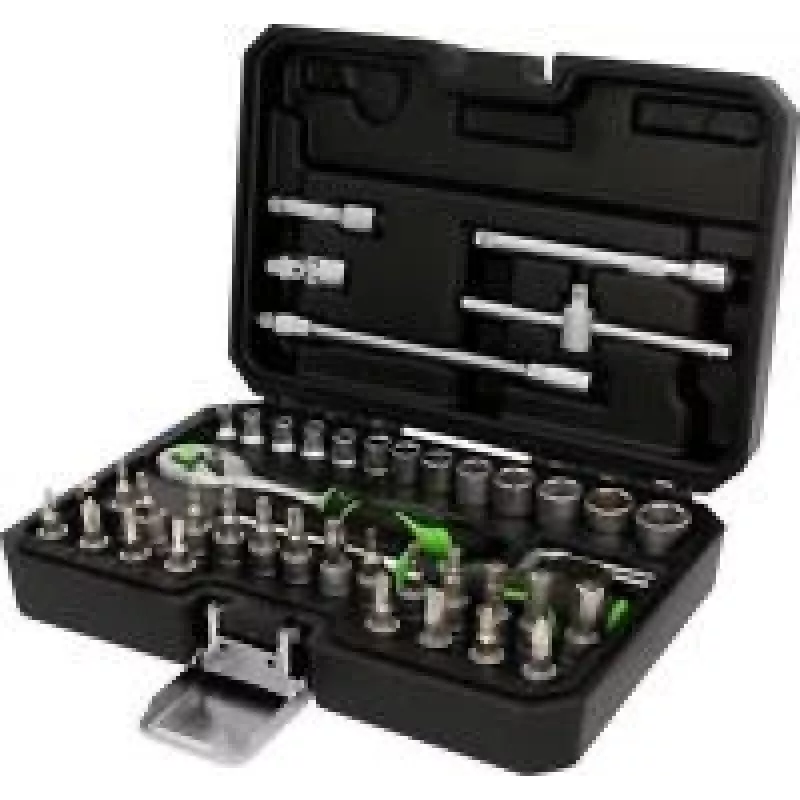 Uzgriežņu atslēgu komplekts ks tools 512.0048, 1/4 collu piedziņa, 12 gabali