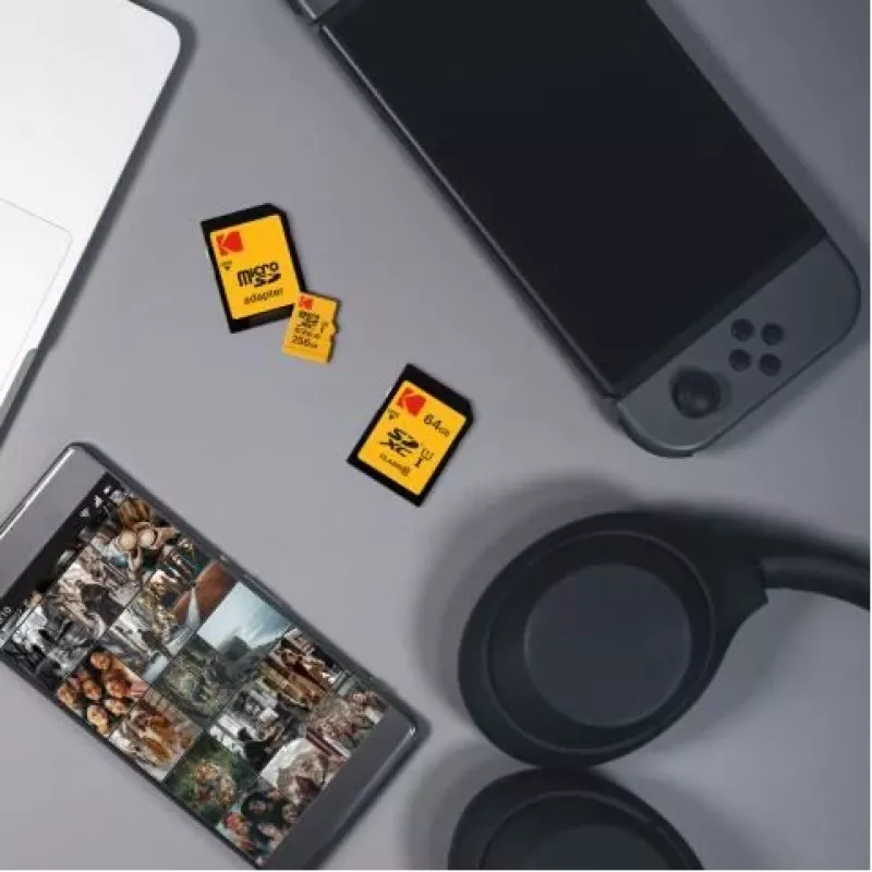 Atmiņas karte Kodak 64GB UHS-I U3 Ultra EKMSDM64GXC10HPRK