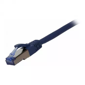 Synergy 21 Patch kabelis RJ45 CAT6A 500MHz 1,5m Zils S-STP S/FTP Komponent testēts AWG26