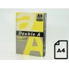 Krāsains papīrs Double A, 80g, A4, 500 loksnes, Lemon