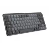 Logitech Master Series MX Mechanical Mini - Tastatūra - ar fona apgaismojumu - Bezvadu - Bluetooth LE - QWERTY - Nordic (Dāņu/Somu/Norvēģu/Zviedru)