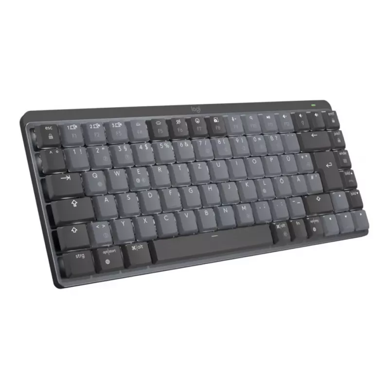 Logitech Master Series MX Mechanical Mini - Tastatūra - ar fona apgaismojumu - Bezvadu - Bluetooth LE - QWERTY - Nordic (Dāņu/Somu/Norvēģu/Zviedru)