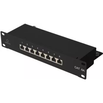 RF-4870828 8 Portu tīkla sadalnes panelis CAT 6a