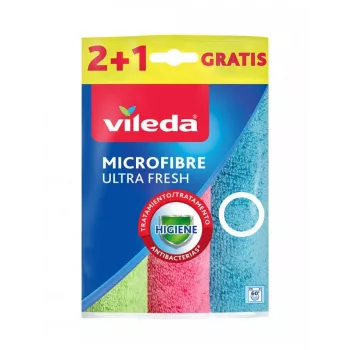Vileda mikrošķiedras tīrīšanas lupatiņa 3 gab., 300x300 mm