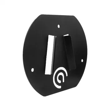 Asetek 40-035-0035001 statīvs sacīkšu stūrei — tērauds, melns, 140×1.5×120 mm