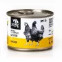 Slapjā kaķu barība 3coty 01 Chicken 180 g — pilnvērtīga konservēta diēta pieaugušiem kaķiem