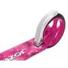 Scooteris Razor A5 Lux — salokāms alumīnija, 20 cm poliuretāna riteņi, regulējams stūres statnis, max slodze 100 kg, rozā
