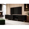 Cama RTV skapis PAFOS 200x42x52 melns matēts