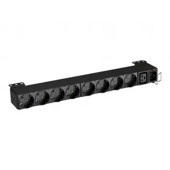 Eaton FlexPDU EFLX8D 9 kontaktligzdu 1U 19 collu PDU, C20 ieeja
