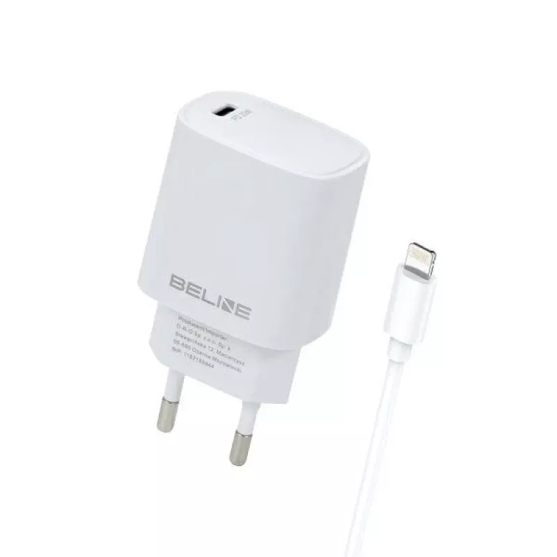 Lādētājs Beline Beli02163 20W USB-C ar Lightning kabeli