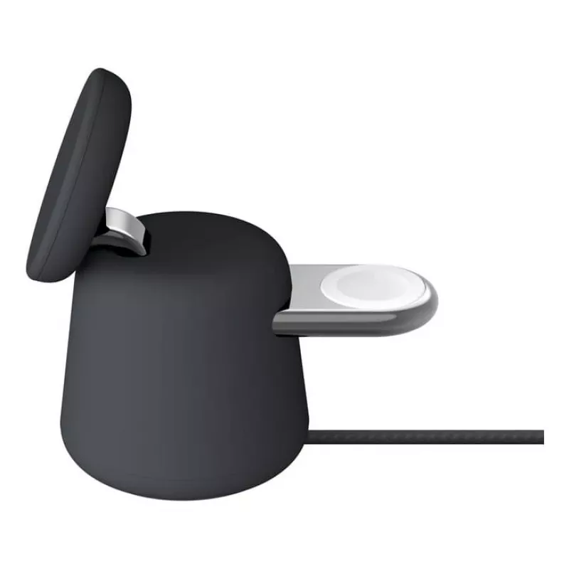 Bezvadu lādētājs Belkin WIZ027VFH36 2-in-1 magnētiskais Qi2 15W iPhone un Apple Watch