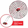 Einhell GC-SC 36/31 Li-Solo bezvadu zāliena skarifikators, 36 V (2x18 V), 35 cm darba platums