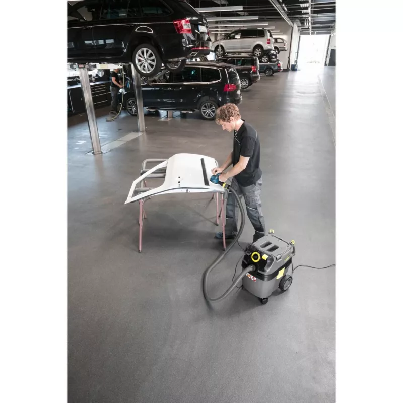 Kärcher NT 30/1 Ap Te L putekļsūcējs 30 L 1380 W melns, pelēks, dzeltens
