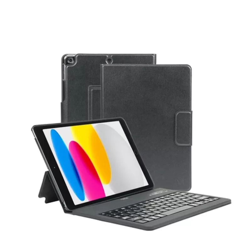 Folio Maciņš Mobilis Origine 27,7 cm (10,9 collu) iPad 10. paaudzei ar Bluetooth tastatūru