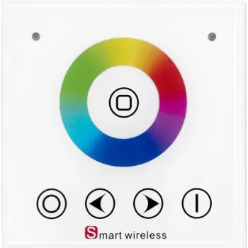 EUROLITE 50531118 RGB RF sienas panelis LED lentes vadībai ar bezvadu tālvadību