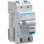 Hager kombinētais noplūdes un pārslodzes automāts 1P+N 127V 6kA B-16A 30mA A tips QC (ADS917D)