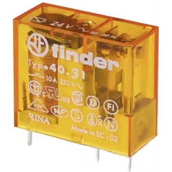Finder PCB jaudas relejs 24 VAC 1.2 VA (40.31.8.024.0000)