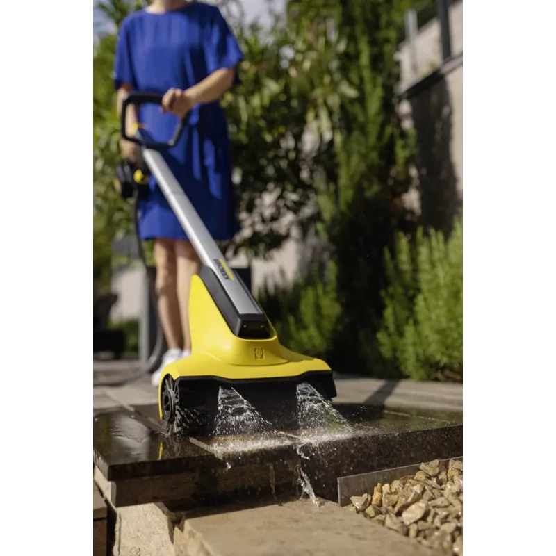 Bezvadu terases tīrītājs Karcher 1.644-011.0 — akumulators, 10 bāri, 180 l/h, kompakts, 2,5 Ah Li-Ion