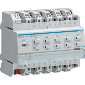 Hager TXA610D balta