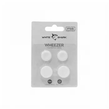 Analogās sviras uzgaļi White Shark WHEEZER balti