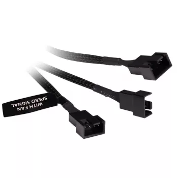 Alphacool 18679 RGB sadalītāja kabelis 150mm melns plastmasas