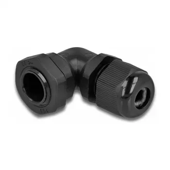 Kabeļa blīvslēgs DeLOCK 60294 Melna Plastmasa