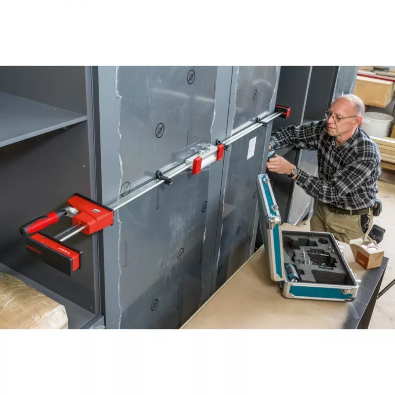 Bessey pagarinājums korpusa skavai KBX20, alumīnijs, sarkans