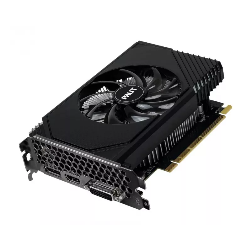 Grafikas karte PALIT GeForce RTX 3050 StormX OC — 6 GB GDDR6, 96 bitu, PCIe 4.0, aktīvā dzesēšana