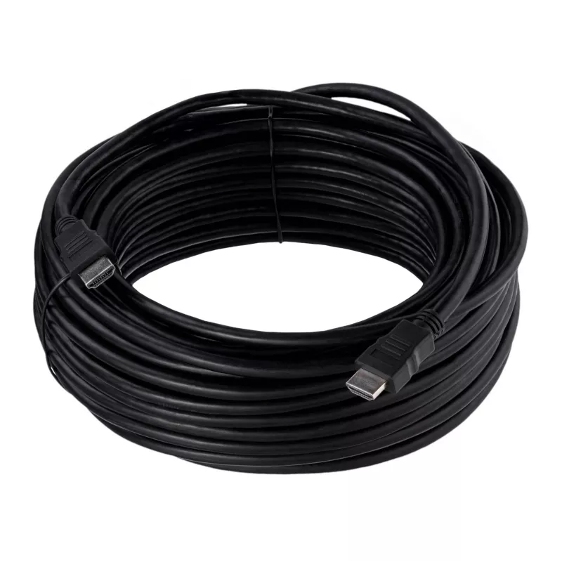 Akyga AK-HD-200A HDMI 1.4 kabelis, High Speed with Ethernet, 20 m, melns