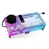 Alphacool Core Flat Reservoir 240 ar VPP sūkni - labā puse