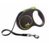 FLEXI Black Design S - izvelkamā pavada - 5 m