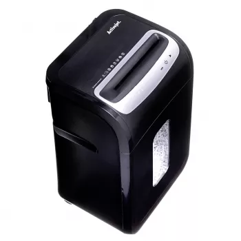Biroja dokumentu smalcinātājs ActiveJet ASH-2502C — šķērsgriezums P-4, 25 lapas, 4x40 mm, 28 L grozs, 22,8 cm padeve, 30 min darba cikls