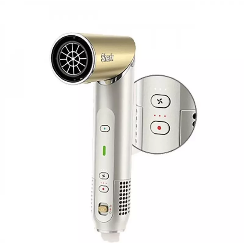 Matu veidotājs Shark HD6052SEU 6-in-1 multistyler — 1500 W, keramika, 100–150 °C, gaisa plūsmas tehnoloģija, koncentrators, ceļojuma maciņš