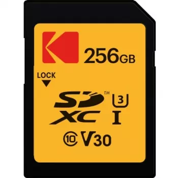 Kodak 256GB UHS-I U3 V30 Ultra EKMSD256GXC10HPRK atmiņas karte