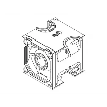 Dzesēšanas ventilatora moduļa komplekts Lenovo Performance Fan Option Kit ThinkSystem V3 2U (4F17A82884)