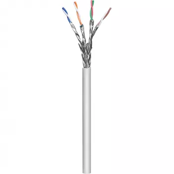 Tīkla kabelis GOOBAY 96093 Cat6 S/FTP (S-STP) pelēks 50 m