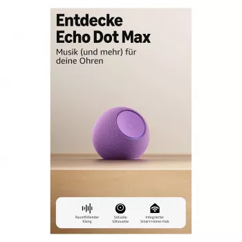Amazon Echo Dot Max 2025 - Ametists - Bluetooth (B0DKLDMHYB)