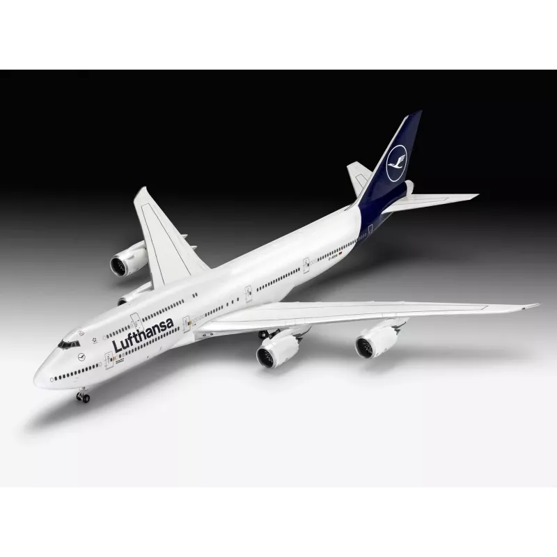 Lidmašīnas modelis Revell Boeing 747-8 Lufthansa New Livery
