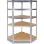 Metāla stūra plaukts dārza instrumentiem G9040 40cm