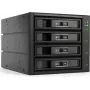 FANTEC BP-T3141, 4x SAS/SATA 6G 3.5/2.5 HDD/SSD 3x5,25 collu backplane modulis (2192)