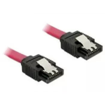 SATA kabelis DeLOCK 82676 0.3 m Sarkans