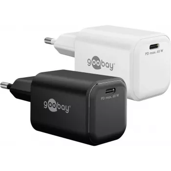 Goobay USB-C™ PD GaN Fast Lādētājs Nano (65 W) melns (79155)