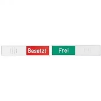 Pašlīmējošā zīme Franken BS0117 Zaļa Sarkana Balta