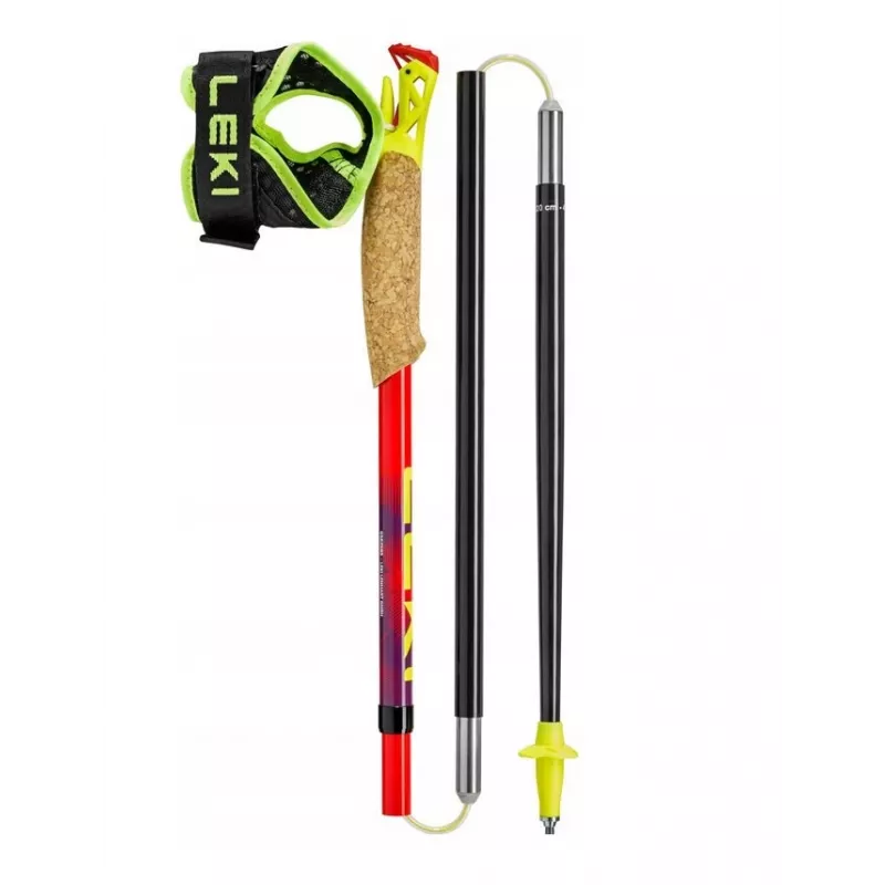 Nūjošanas nūjas Leki TRL Ultratrail FX One 120 cm, sarkanas