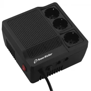 PowerWalker AVR 600 - automātiskā sprieguma regulēšana