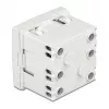 DeLOCK 81425 CEE 7/3 kontaktligzda 250V 16A balta